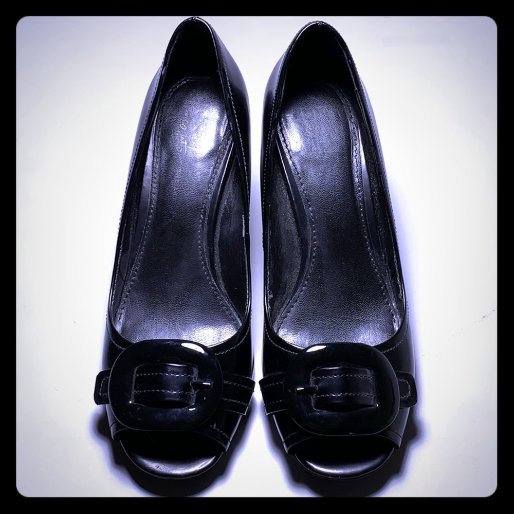 Franco Sarto Peep Toe Heels
